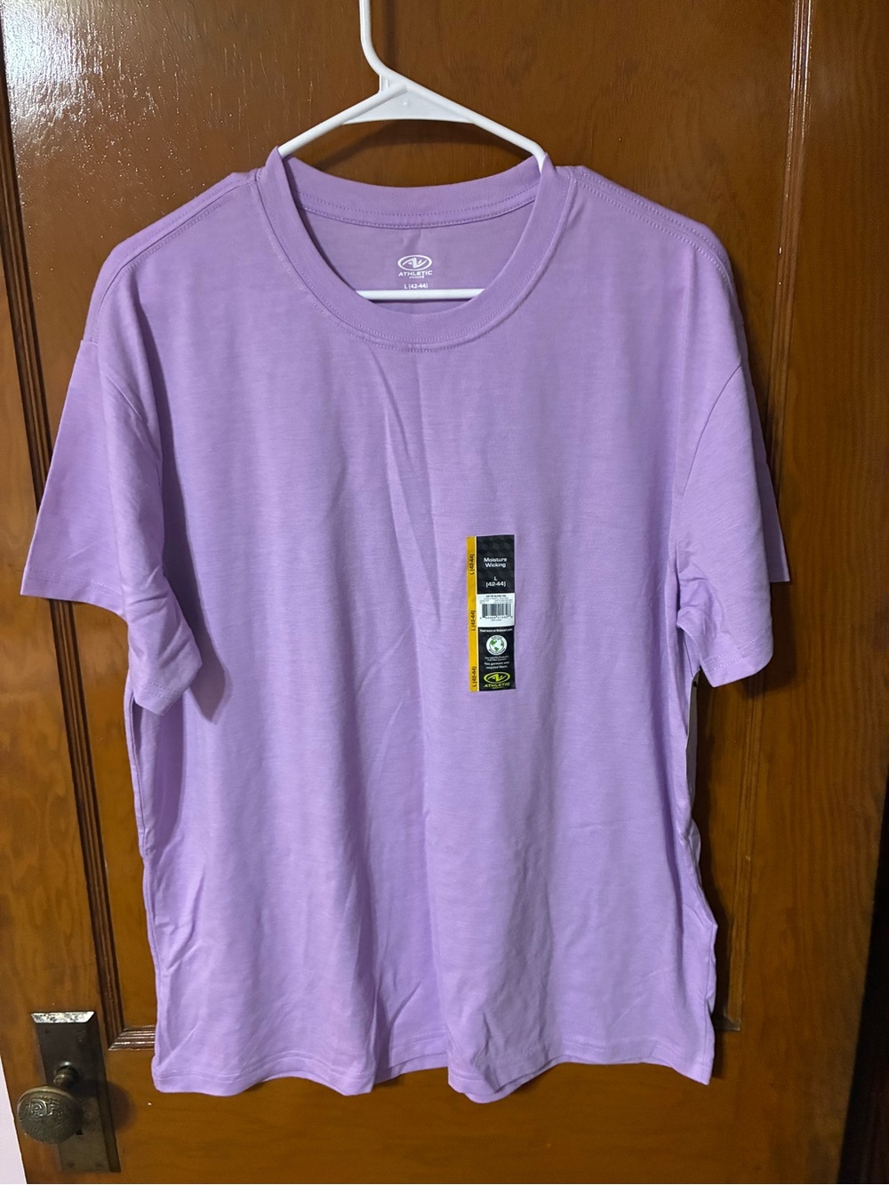 ❤️ 2/$10 - NWT Athletic Works Lavender Heather Crewneck Tee